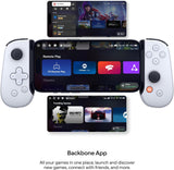 BACKBONE One Mobile Gaming Controller for iPhone (Lightning) - PlayStation Edition - Turn Your iPhone into a Gaming Console - Play Xbox, PlayStation, Call of Duty, Roblox, Genshin Impact & More