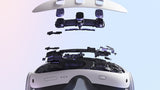 2023 New Meta Quest 3 All-In-One VR Headset 128GB Virtual Reality with Touch Plus Controllers, 2064 x 2208 up to 120 Hz Refresh Rate LCD, Enhanced Graphics, Slimmer Optics, Mytrix Cable & Earphones