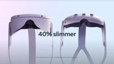 2023 New Meta Quest 3 All-In-One VR Headset 128GB Virtual Reality with Advanced Touch Plus Controllers, 2064 x 2208 up to 120 Hz Refresh Rate LCD, Enhanced Graphics, Slimmer Optics, Mytrix Earphones