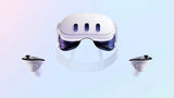 2023 New Meta Quest 3 All-In-One VR Headset 512GB Virtual Reality with Advanced Touch Plus Controllers, 2064x2208 up to 120 Hz Refresh Rate LCD, Enhanced Graphics, Slimmer Optics, Mytrix USB-C Cable