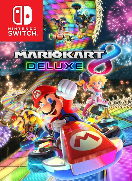 Nintendo Switch Super Mario Kart 8 and Odyssey Deluxe Bundle: Red and Blue  Joy-Con Improved Battery Life 32GB Console,Super Mario Odyssey, Super Mario  Kart 8 Deluxe Game Disc and Travel Case 