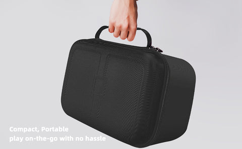 Steam Deck Travel Accessories 7-IN-1 Complete Set Mytrix Hard Carrying Storage All Protective Anti Shock Messenger Bag Soft Lining Fit Steam Deck Console, Charger & Accessories (color keyboard)