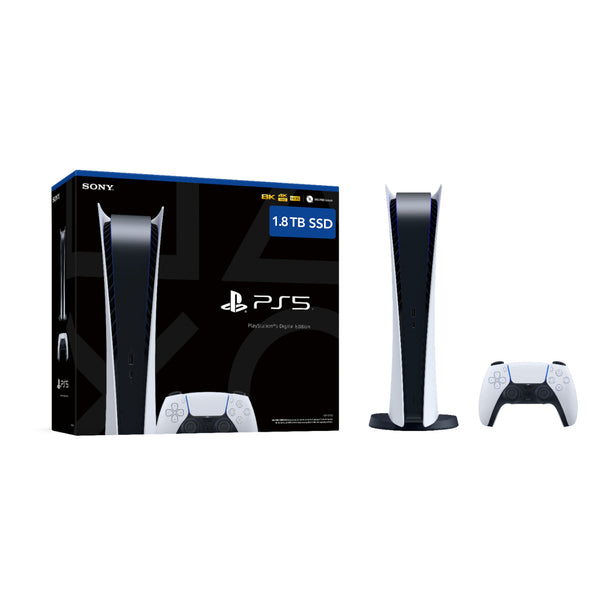 Sony PlayStation 5 Digital Version Upgraded 1.8 TB PCIe Gen 4 NVNe