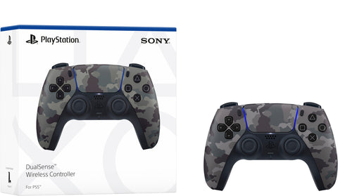 PlayStation 5 DualSense Wireless Controller - Gray Camouflage