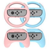 Mytrix Racing Wheels Hand Grips Accessories For Nintendo Switch Joy Con