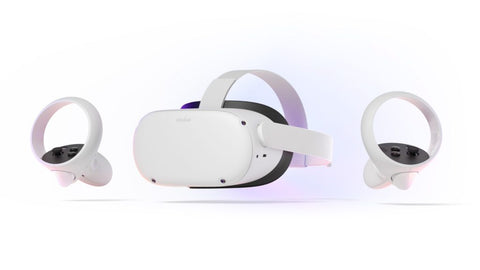 Oculus Quest 2 Advanced All-In-One Virtual Reality Headset Choose Your Accessories Bundle