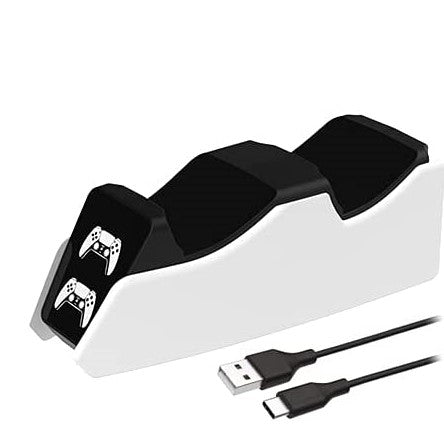 Mytrix Controller Charging Dock For PlayStation 5 Dual Sense Wireless Controller