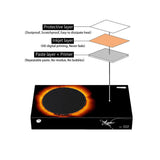 Mytrix Whole Body Protective Skin for Xbox Series S Gaming Console, Durable Vinyl Decal Style Easy Apply Skin Wrap Stickers