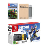Nintendo Switch Fortnite Wildcat Edition and Game Bundle: Limited Console Set, Pre-Installed Fortnite, Epic Wildcat Outfits, 2000 V-Bucks, Minecraft, Mytrix Tempered Glass Screen Protector