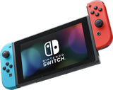 2022 New Nintendo Switch Red/Blue Joy-Con Console Multiplayer Party Game Bundle, Super Mario Party, Mario Kart 8 Deluxe, 1-2 Switch, Arms