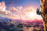 New Nintendo Switch Lite Yellow Console Bundle with 4 Games: The Legend of Zelda: Breath of the Wild, Super Mario Maker 2, Octopath Traveler, and Fire Emblem: Three Houses!