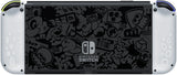 2022 Nintendo Switch OLED Model Splatoon 3 Limited Special Edition - Blue & Yellow Gradient Joy-Con, LAN-Port Graffiti-themed Dock