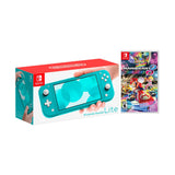 Nintendo Switch Lite Turquoise Bundle with Mario Kart 8 Deluxe NS Game Disc - 2019 Best Game!