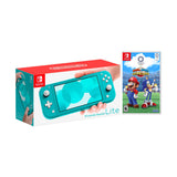 Nintendo Switch Lite Turquoise Bundle with Mario & Sonic at the Olympic Games: Tokyo 2020 NS Game Disc