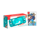 Nintendo Switch Lite Turquoise Bundle with Pokémon Sword NS Game Disc