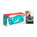 Nintendo Switch Lite Turquoise Bundle with The Legend of Zelda: Breath of the Wild Game Disc - 2019 Best Game!