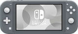 New Nintendo Switch Lite Gray Console Bundle with 4 Games: The Legend of Zelda: Breath of the Wild, Super Mario Odyssey, Splatoon 2, and Super Mario Kart 8!