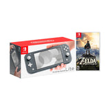 Nintendo Switch Lite Gray Bundle with The Legend of Zelda: Breath of the Wild Game Disc - 2019 Best Game!