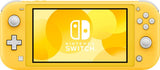 New Nintendo Switch Lite Yellow Console Bundle with 4 Games: The Legend of Zelda: Breath of the Wild, Super Mario Odyssey, Super Mario Kart 8, and Mario + Rabbids Kingdom Battle!
