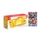 Nintendo Switch Lite Yellow Bundle with Mario Kart 8 Deluxe NS Game Disc - 2019 Best Game!