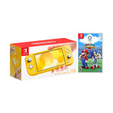 Nintendo Switch Lite Yellow Bundle with Mario & Sonic at the Olympic Games: Tokyo 2020 NS Game Disc