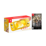 Nintendo Switch Lite Yellow Bundle with Octopath Traveler NS Game Disc