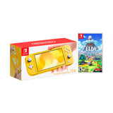 Nintendo Switch Lite Yellow Bundle with The Legend of Zelda: Link's Awakening NS Game Disc