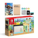 Nintendo Switch Animal Crossing Special Version Console Set, Bundle With Immortals Fenyx Rising And Mytrix Accessories