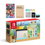 Nintendo Switch Animal Crossing Special Version Console Set, Bundle With Mario Kart 8 Deluxe And Mytrix Accessories