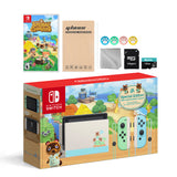 Nintendo Switch Animal Crossing Special Version Console Set, Bundle With Animal Crossing: New Horizons And Mytrix Accessories