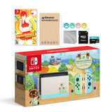 Nintendo Switch Animal Crossing Special Version Console Set, Bundle With Fitness Boxing 2: Rhythm & Exercise And Mytrix Accessories