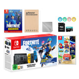 Nintendo Switch Fortnite Wildcat Limited Console Set, Epic Wildcat Outfits, 2000 V-Bucks, Bundle With Super Mario 3D All-Stars And Mytrix Accessories