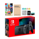 Nintendo Switch Gray Joy-Con Console Set, Bundle With Super Mario 3D All-Stars And Mytrix Accessories
