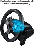 Logitech G920 Driving Force Racing Wheel and pedals for Xbox & PC - Black