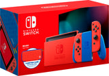 Nintendo Switch Gaming Console Mario Red