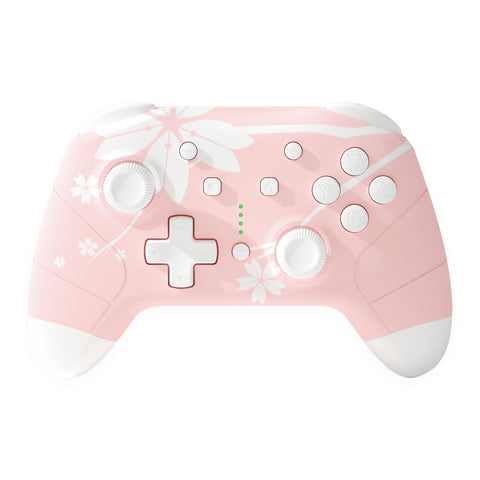Mytrix Pro Controller Sakura Cherry Blossom Pink for Nintendo Switch
