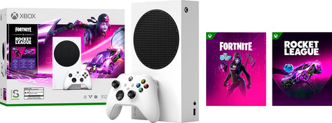 Microsoft Xbox Series S Fortnite & Rocket League Midnight Drive Pack Bundle