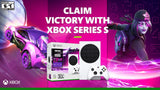 Microsoft Xbox Series S Fortnite & Rocket League Midnight Drive Pack Bundle with Overwatch Legendary Edition Full Game and Mytrix Chat Headset