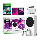 Microsoft Xbox Series S Fortnite & Rocket League Midnight Drive Pack Bundle with Battlefield: 2042 Full Game and Mytrix Controller Protective Case