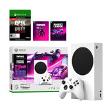 Microsoft Xbox Series S Fortnite & Rocket League Midnight Drive Pack Bundle with Call of Duty: Vanguard Full Game
