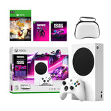 Microsoft Xbox Series S Fortnite & Rocket League Midnight Drive Pack Bundle with It Takes Two Full Game and Mytrix Controller Protective Case