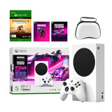 Microsoft Xbox Series S Fortnite & Rocket League Midnight Drive Pack Bundle with Titanfall 2 Full Game and Mytrix Controller Protective Case