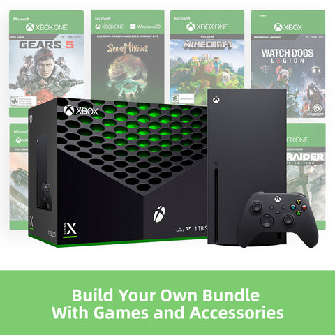 Xbox Series X 1TB Gaming Console Choose Your Own Games & Accessories Bundle